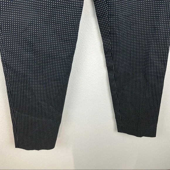 BOSS Hugo Boss Tanitea Cropped Dot Pants Black Business Casual Women’s 4 - Picture 6 of 12